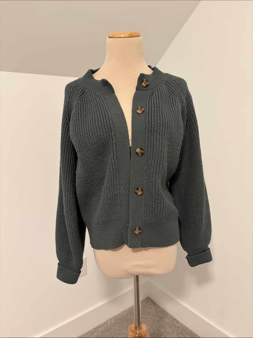 Banana Republic Button-Front Knit Cardigan